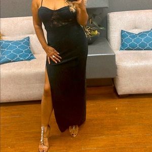 Long Black dress used once